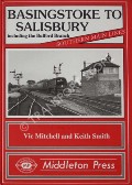 Book cover of Basingstoke to Salisbury including the Bulford Branch  by MITCHELL, Vic & SMITH, Keith 